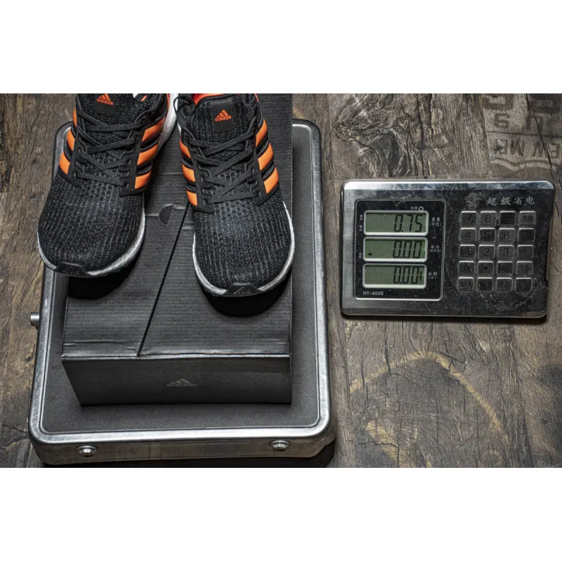 Get Adidas Ultra Boost 4.0 “Core Black/Solar Orange”EH1423