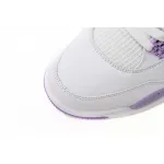 Get Air Jordan 4 White Purple CT8527-115