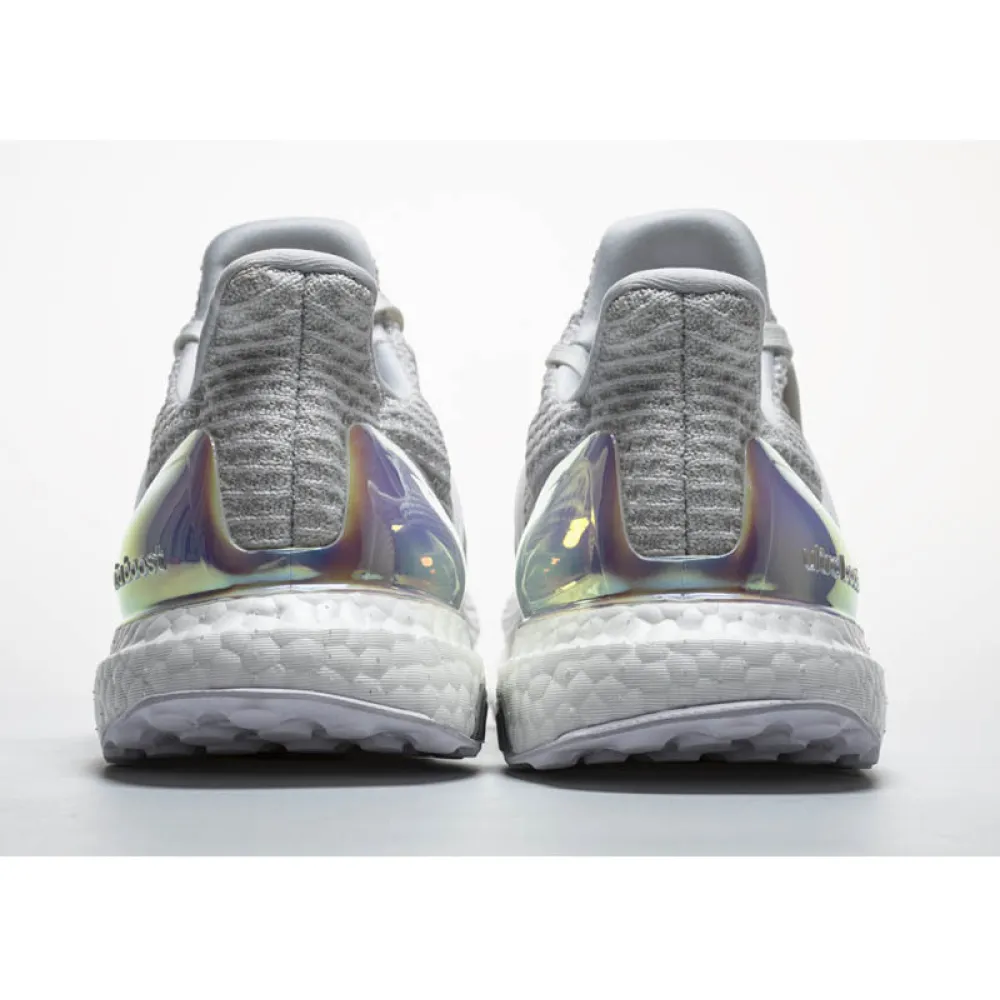 Get Adidas Ultra Boost 4.0 Iridescent White BY1756