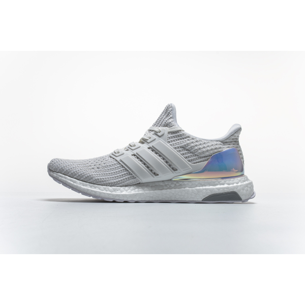 Get Adidas Ultra Boost 4.0 Iridescent White BY1756