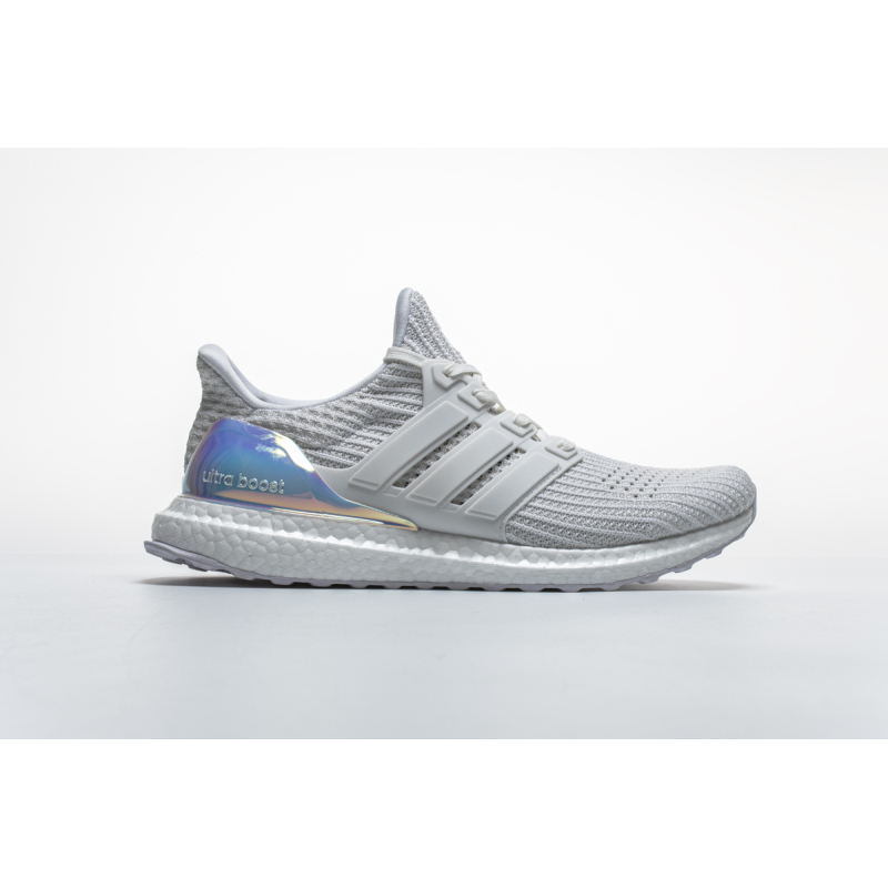 Get Adidas Ultra Boost 4.0 Iridescent White BY1756