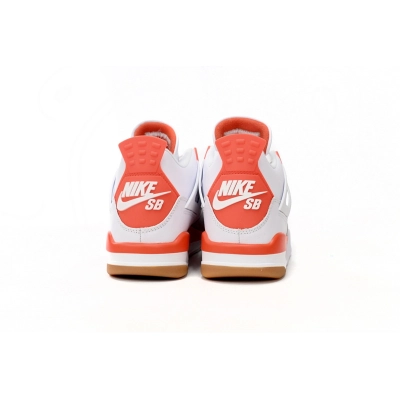 Get Air Jordan 4 White Orange DR5415-108 02