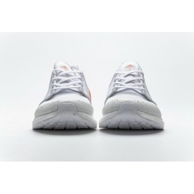 Get Adidas Ultra Boost 20 White Sharp Blue True Orange EG0768 02