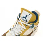Get Air Jordan 4 Cacao Wow Brown White FB2214-200