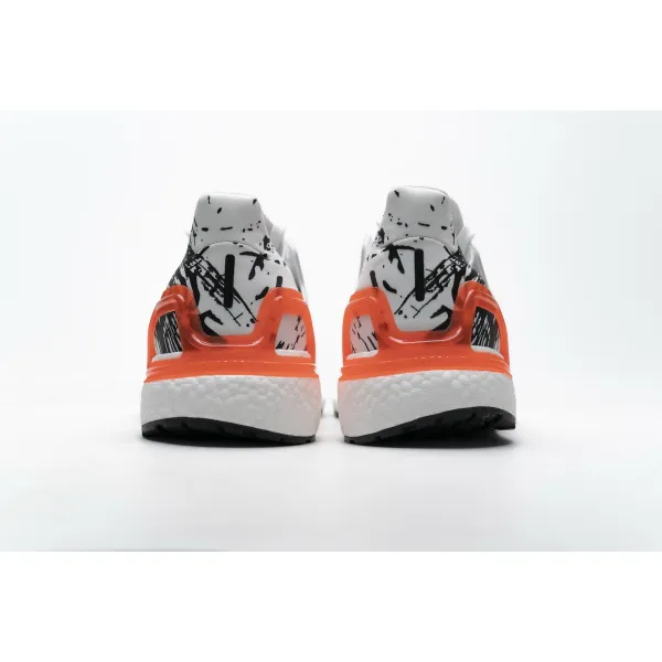 Get Adidas Ultra BOOST 20 Splatter White Black EG0699