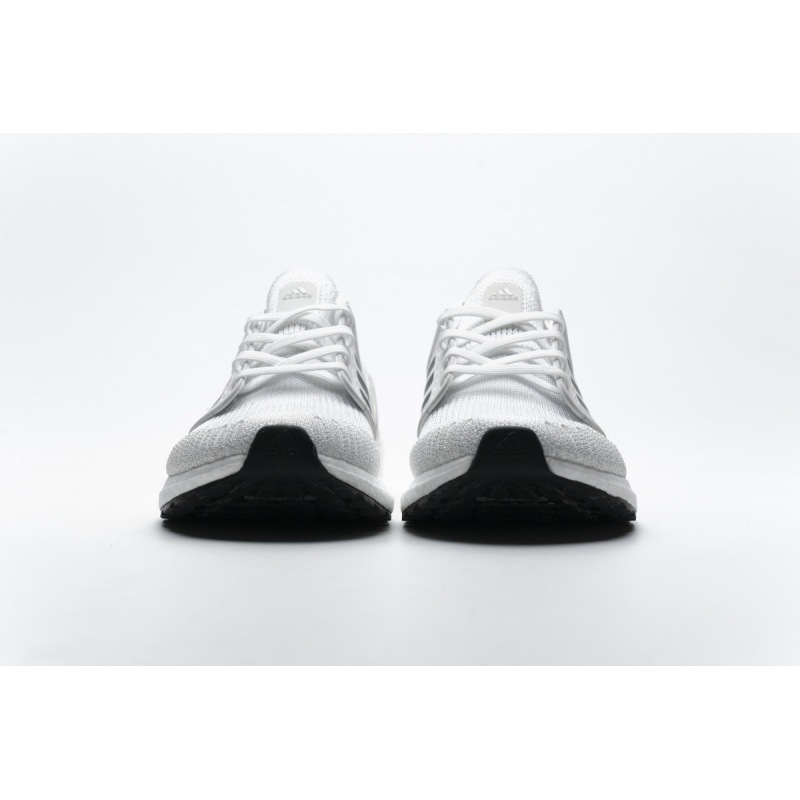 Get Adidas Ultra BOOST 20 CONSORTIUM White Silver Grey EG0783