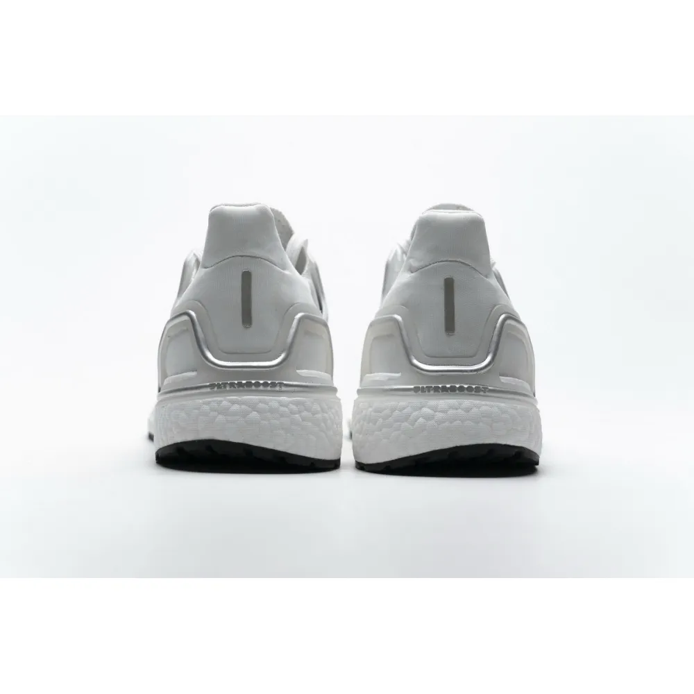 Get Adidas Ultra BOOST 20 CONSORTIUM White Silver Grey EG0783