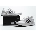 Get Adidas Ultra BOOST 20 CONSORTIUM White Silver Grey EG0783