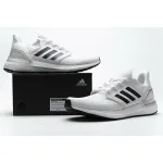 Get Adidas Ultra BOOST 20 CONSORTIUM White Silver Grey EG0783