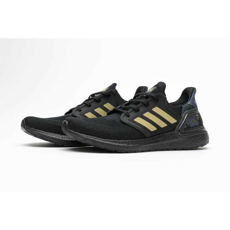 Get Adidas Ultra Boost 20 Chinese New Year Black Gold (2020) FW4322
