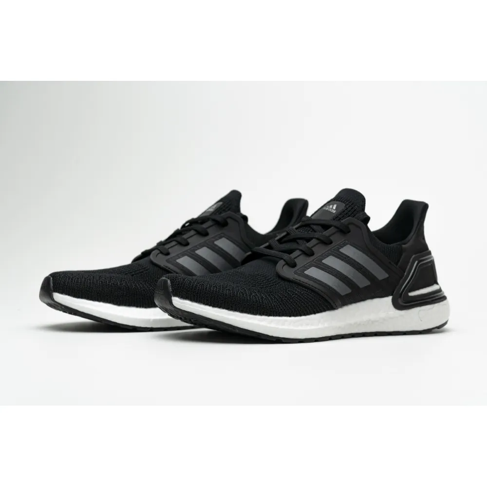 Get Adidas Ultra Boost 20 Core Black Night Metallic EF1043