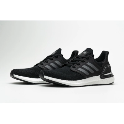 Get Adidas Ultra Boost 20 Core Black Night Metallic EF1043 01