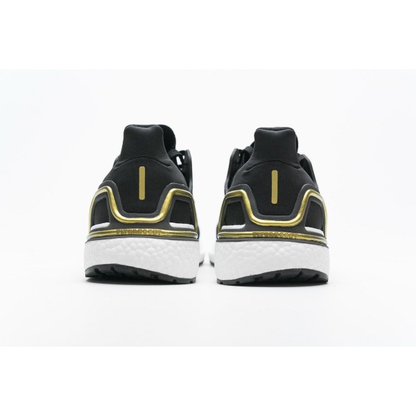 Get Adidas Ultra Boost 20 Black Gold White EE4393