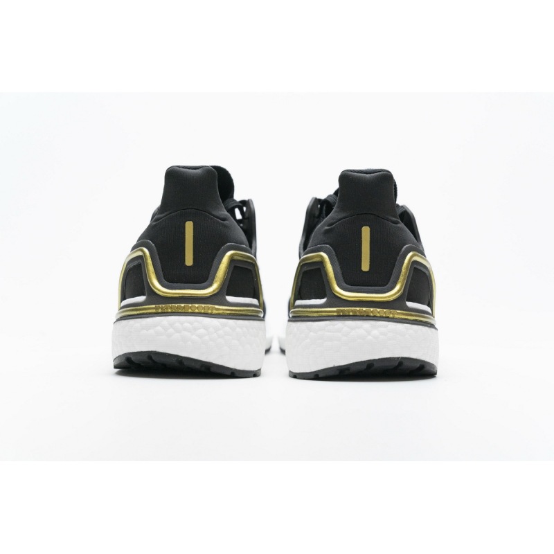 Get Adidas Ultra Boost 20 Black Gold White EE4393