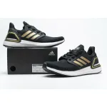 Get Adidas Ultra Boost 20 Black Gold White EE4393