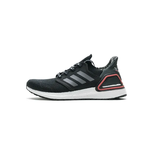 Get Adidas Ultra BOOST 20 Black White Red FX8895