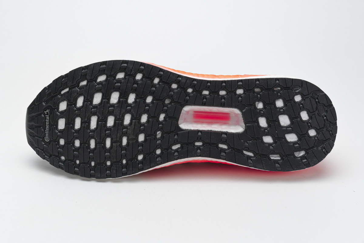 Get Adidas Ultra Boost 20 Core Black Signal Coral EG0756