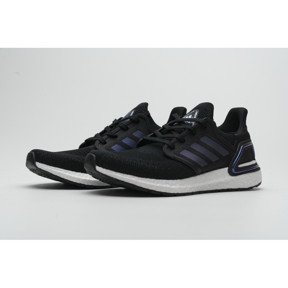 Get Adidas Ultra Boost 2020 ISS US National Lab Core Black Blue Violet EG0692