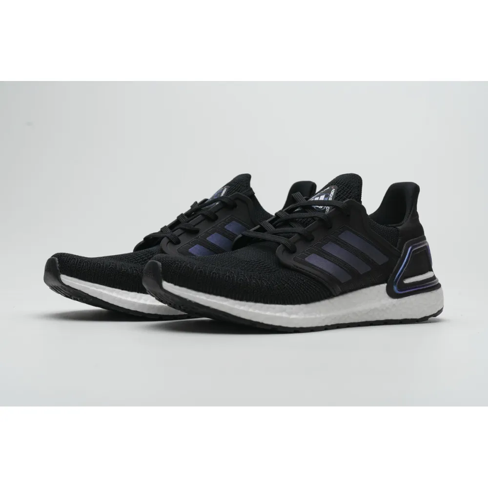Get Adidas Ultra Boost 2020 ISS US National Lab Core Black Blue Violet EG0692