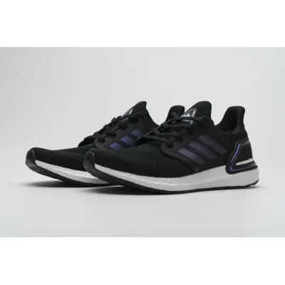 Get Adidas Ultra Boost 2020 ISS US National Lab Core Black Blue Violet EG0692 01