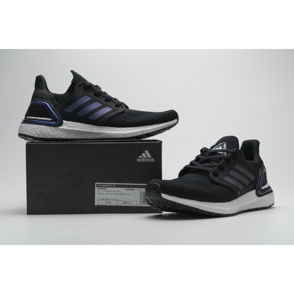 Get Adidas Ultra Boost 2020 ISS US National Lab Core Black Blue Violet EG0692