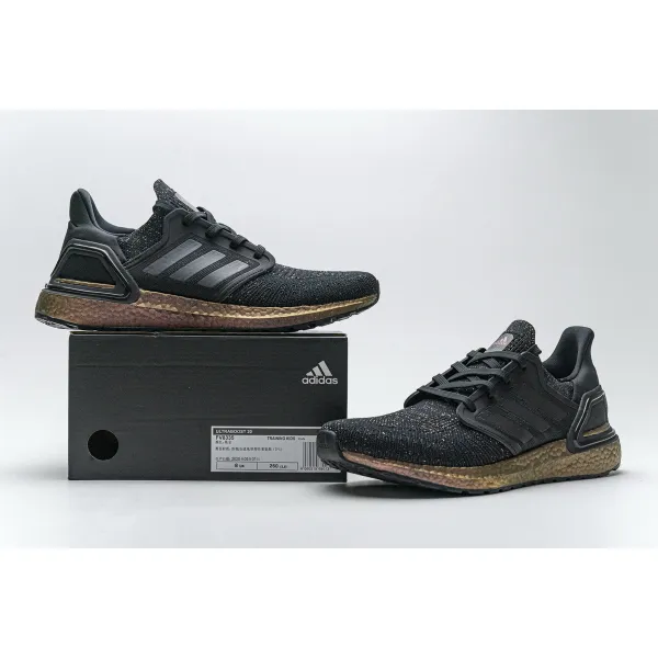 Get Adidas Ultra Boost 20 Black Signal Pink FV8335