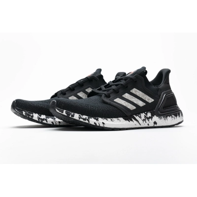 Get Adidas Ultra Boost 20 Marble Black EG1342 01