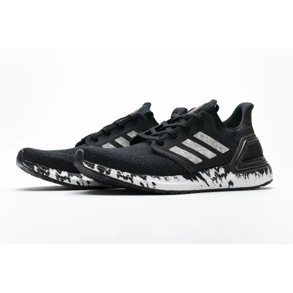 Get Adidas Ultra Boost 20 Marble Black EG1342