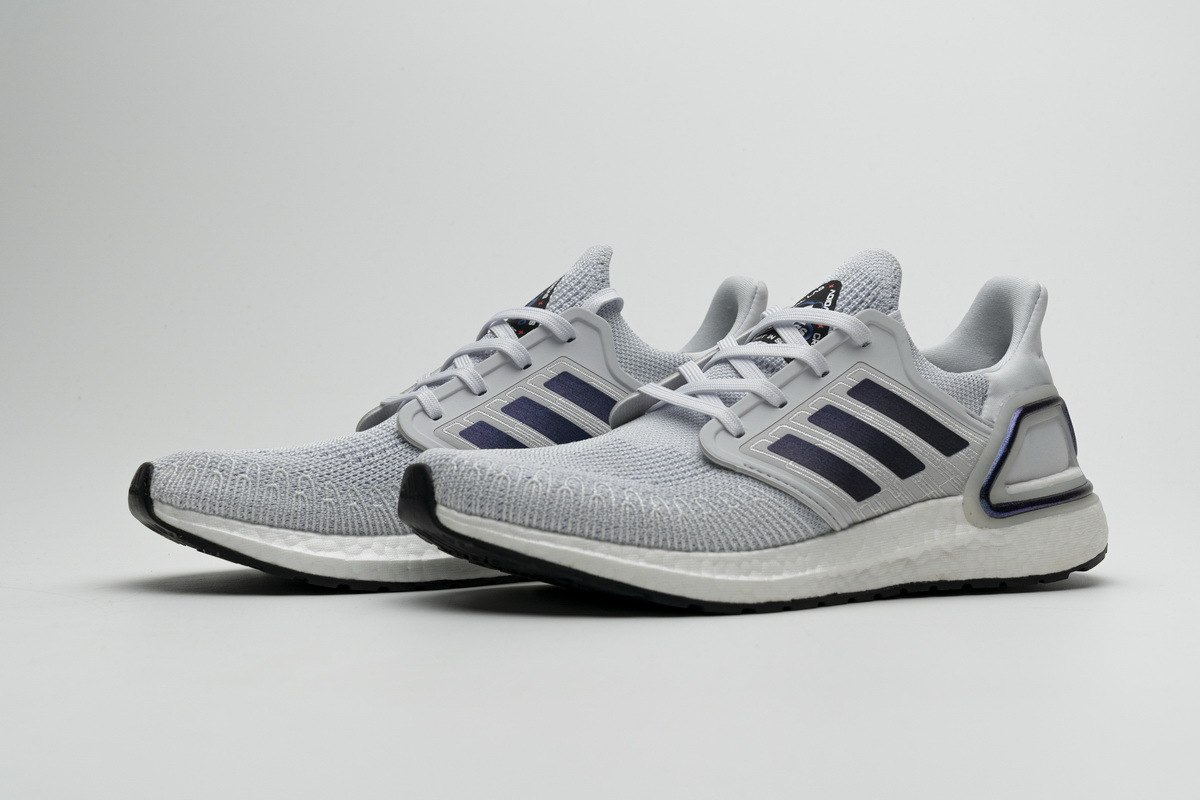 Get Adidas Ultra Boost 2020 ISS US National Lab Dash Grey Blue Violet EG0695
