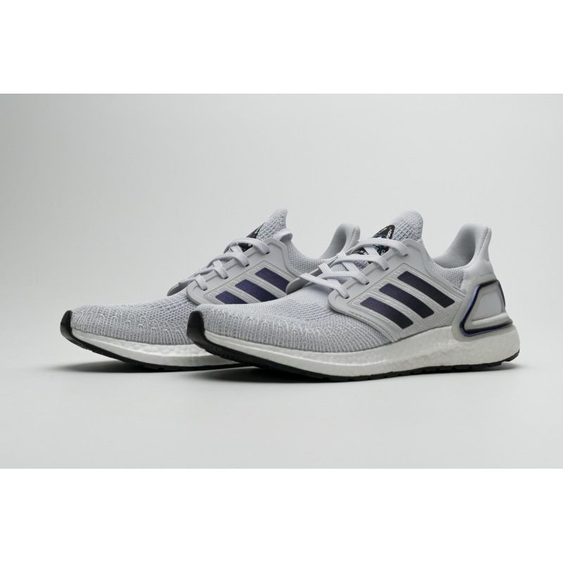 Get Adidas Ultra Boost 2020 ISS US National Lab Dash Grey Blue Violet EG0695