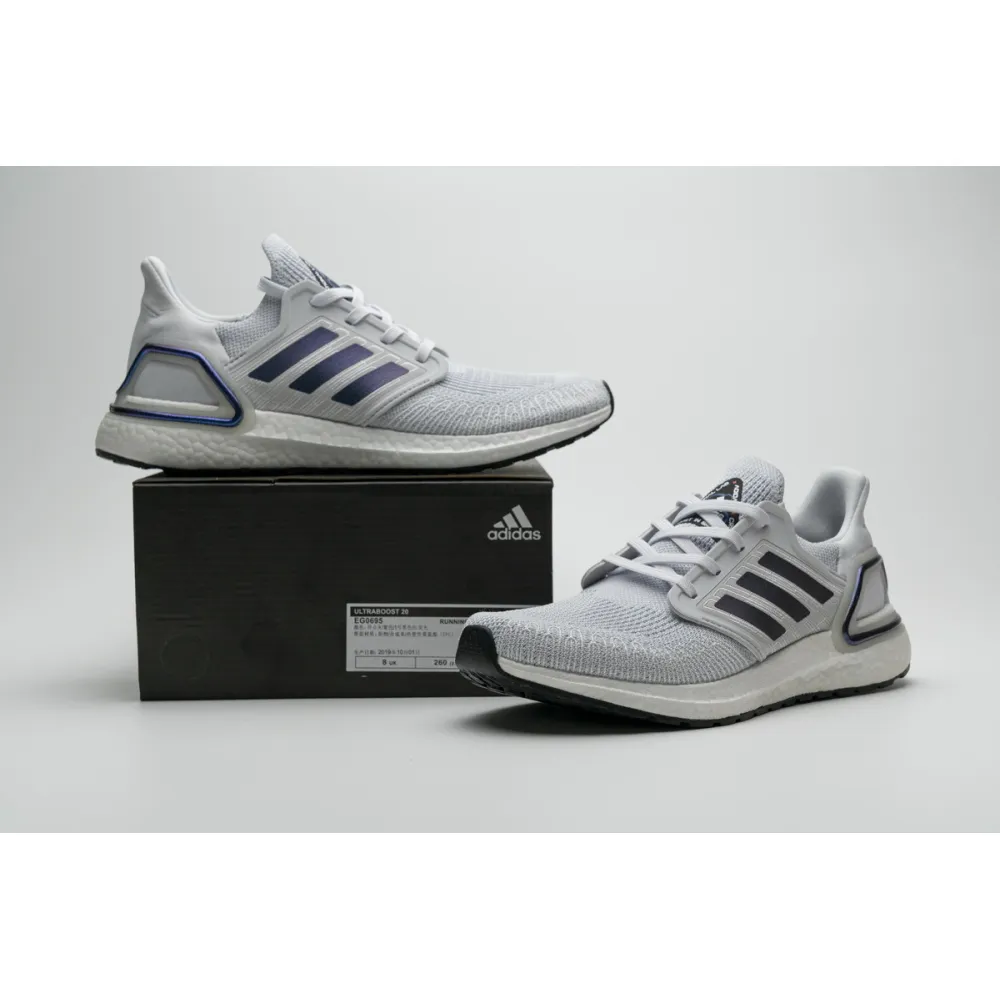 Get Adidas Ultra Boost 2020 ISS US National Lab Dash Grey Blue Violet EG0695