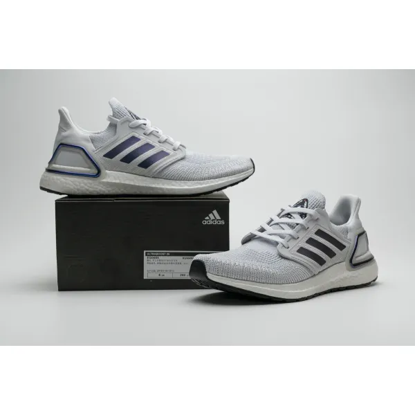 Get Adidas Ultra Boost 2020 ISS US National Lab Dash Grey Blue Violet EG0695