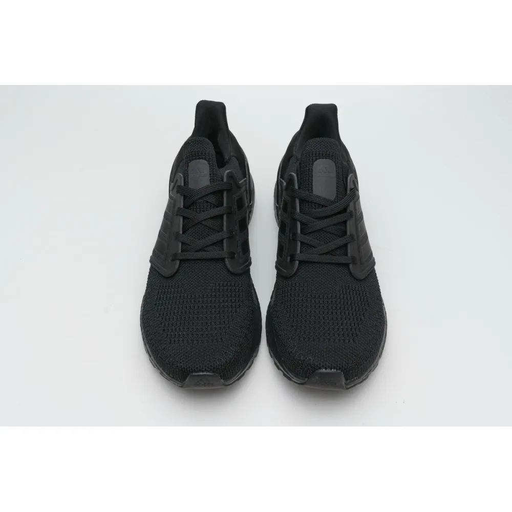 Get Adidas Ultra Boost 20 Triple Black EG0691