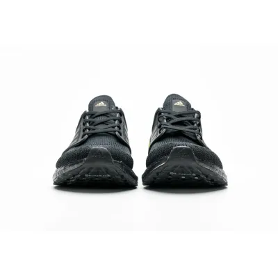Get Adidas Ultra Boost 20 Core Black Gold Metallic EG0754 02