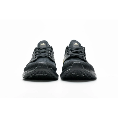 Get Adidas Ultra Boost 20 Core Black Gold Metallic EG0754 02