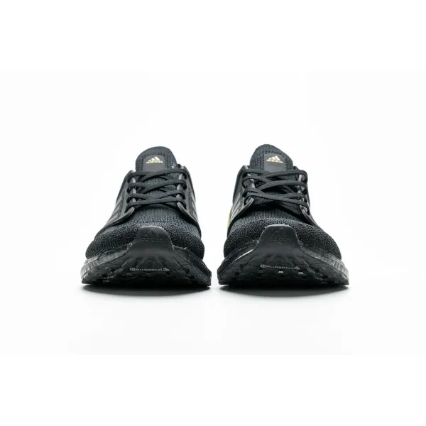 Get Adidas Ultra Boost 20 Core Black Gold Metallic EG0754