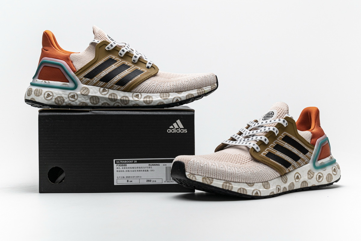Get Adidas Ultra BOOST 20 Linen Glory Amber FX8888