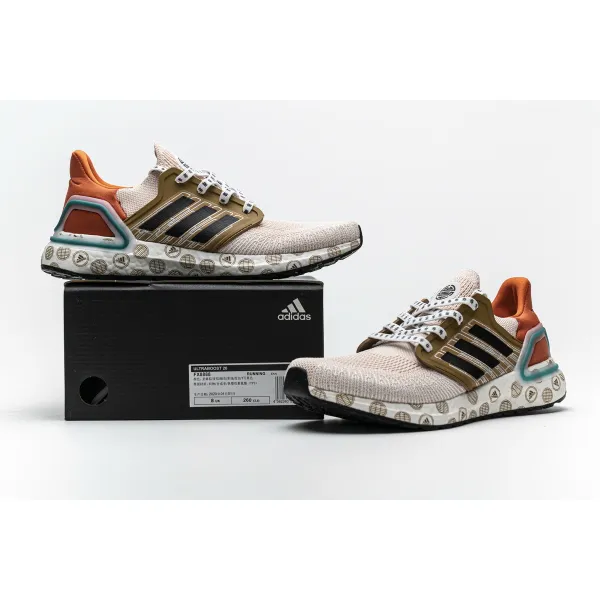 Get Adidas Ultra BOOST 20 Linen Glory Amber FX8888