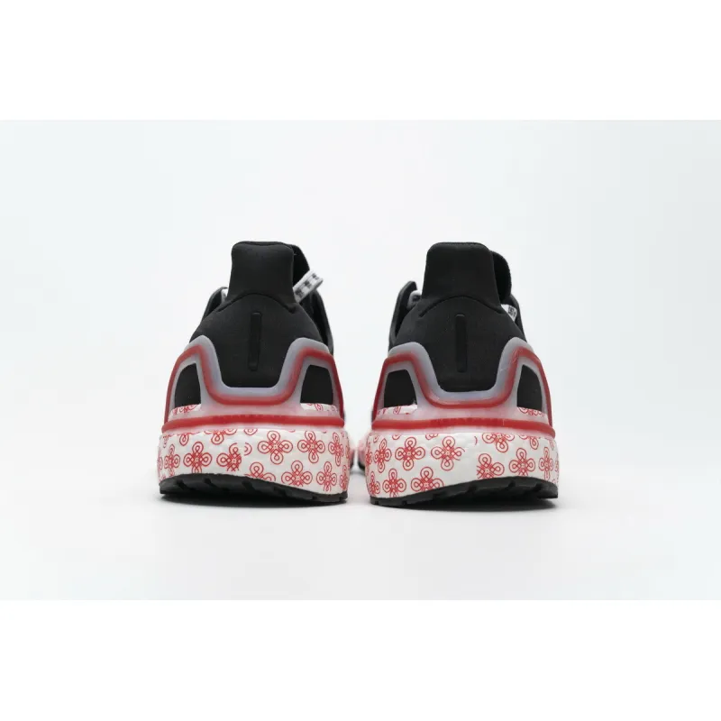 Get Adidas Ultra BOOST 20  Black Red FX8886
