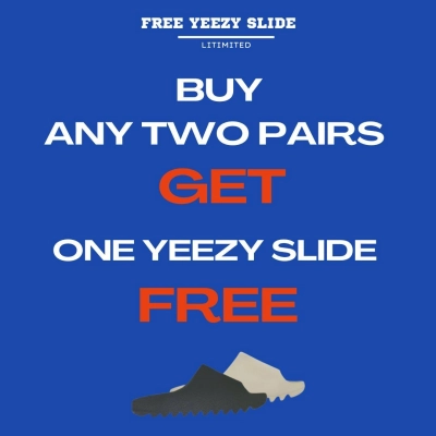 BUY TWO GET ONE FREE YEEZY SLIDE 01