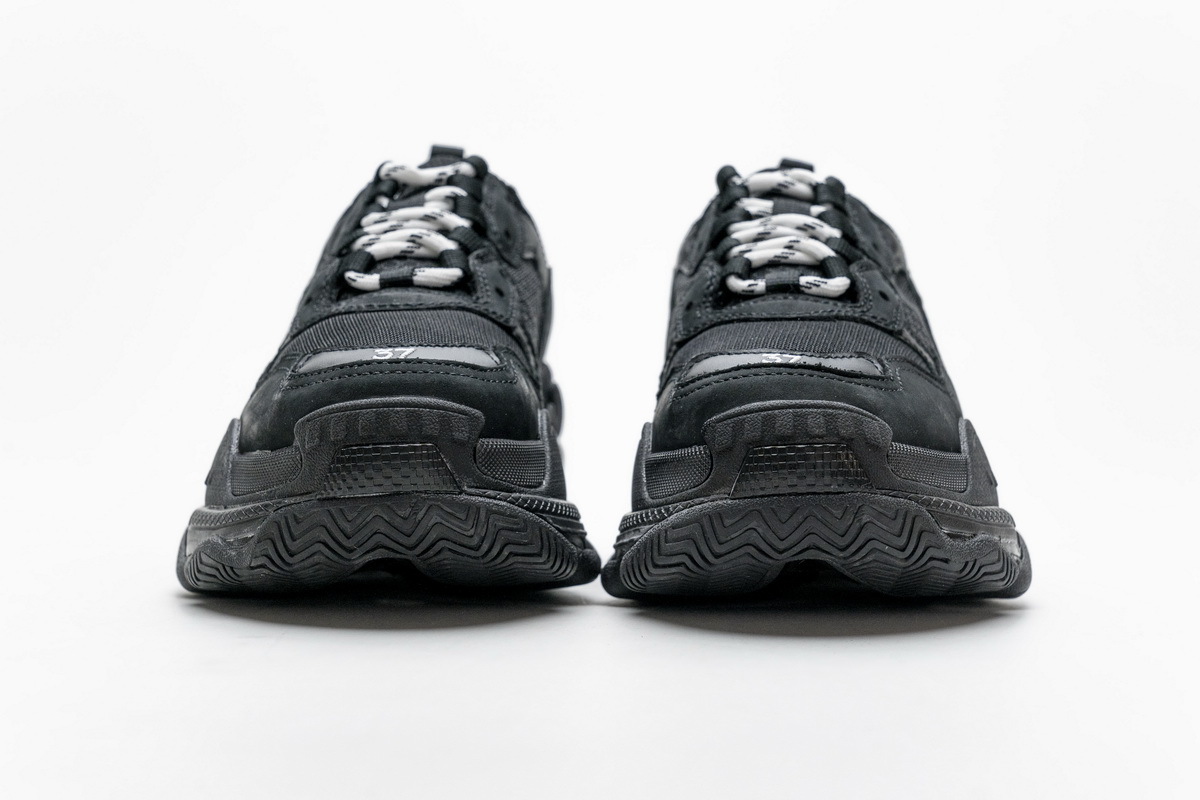 Get Balenciaga Triple S Black 483513 W06E2 2323