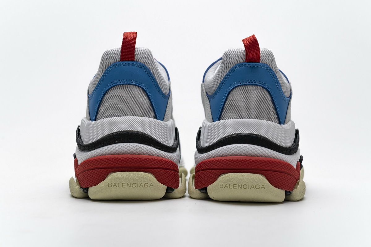 Get Balenciaga Triple S Pink Bright Blue 541624 W06E2 1150