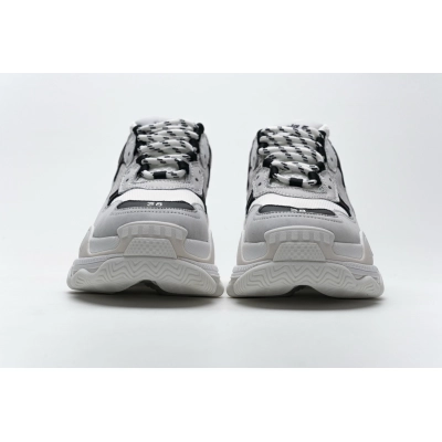 Get Balenciaga Triple S Black Grey 584088 W06E2 1769 02