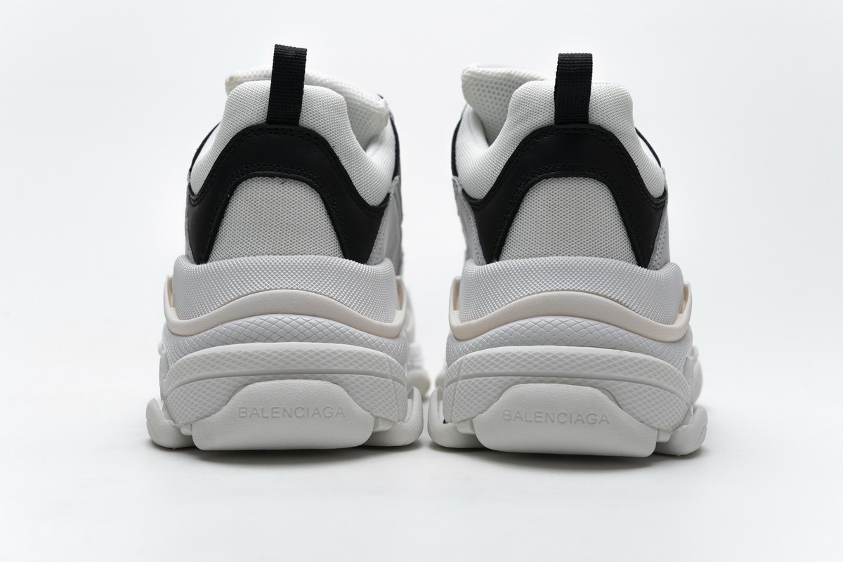 Get Balenciaga Triple S Black Grey 584088 W06E2 1769