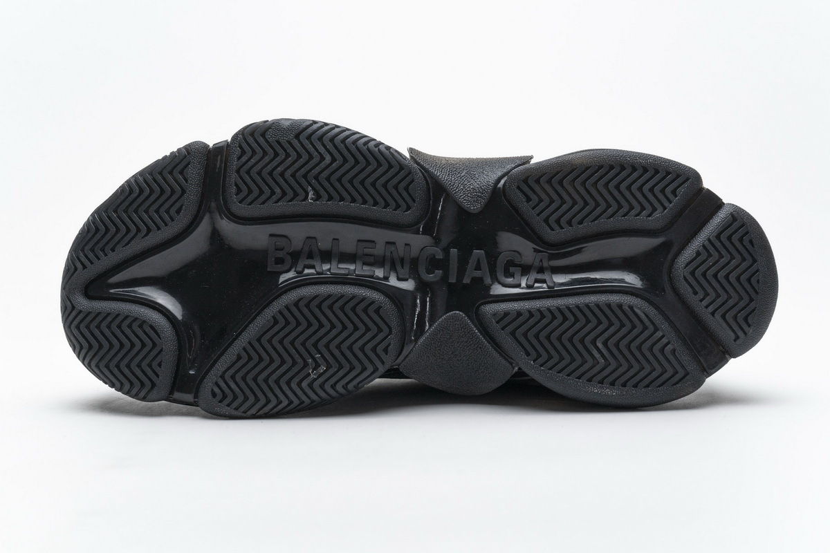 Get Balenciaga Triple S Letter Black 524039 W09E1 2021