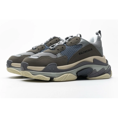Get Balenciaga Triple S Grey 483513 W06E1 1259 01
