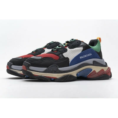 Get Balenciaga Triple S Green Red 490672 W09O5 1068 01