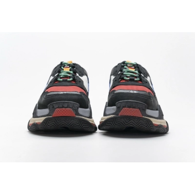 Get Balenciaga Triple S Green Red 490672 W09O5 1068 02