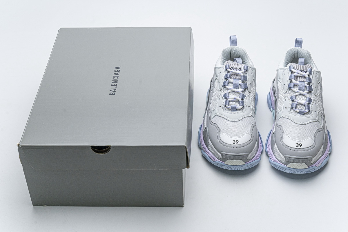 Get Balenciaga Triple S Makaron 536737 W2FW1 1977