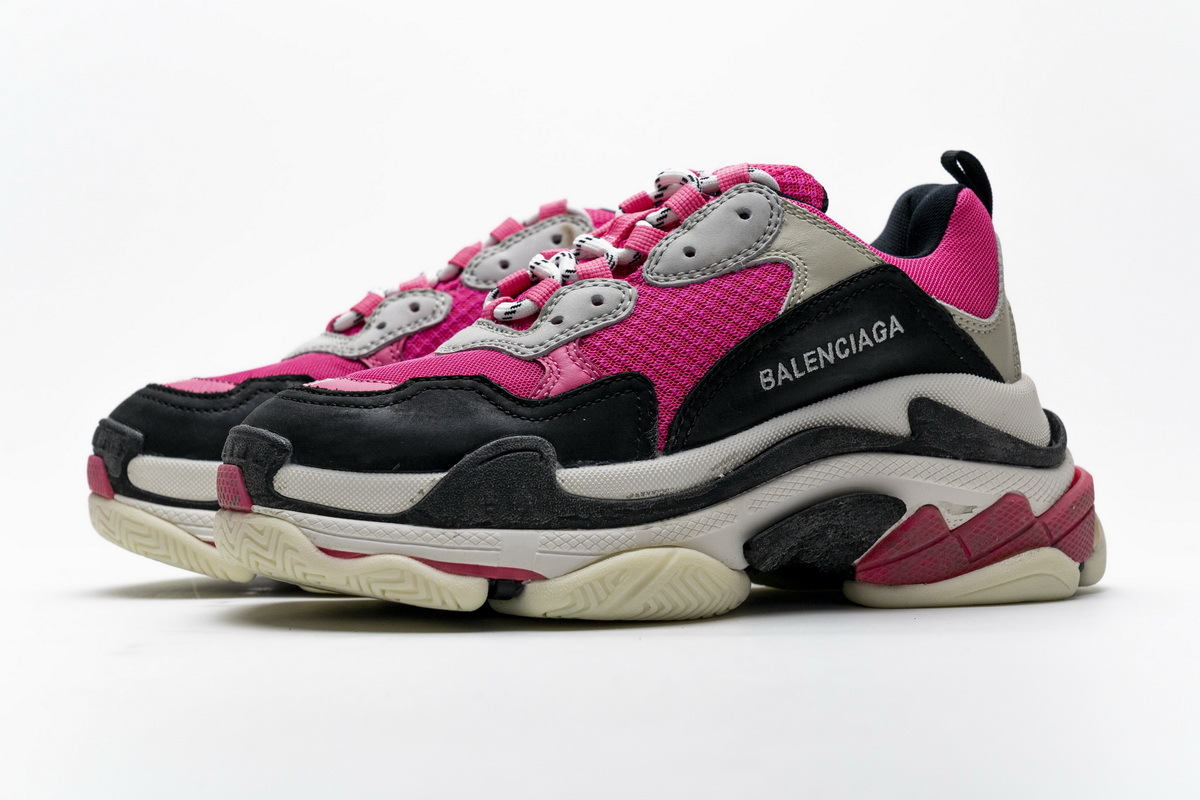 Get Balenciaga Triple S Pink 541624 W09E1 1708